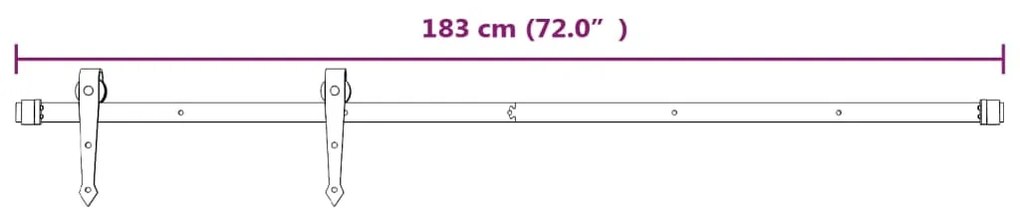 ΣΥΡΟΜΕΝΗ ΜΕΣΟΠΟΡΤΑ ΜΕ ΜΗΧΑΝΙΣΜΟ 85 X 210 ΕΚ. ΜΑΣΙΦ ΞΥΛΟ ΠΕΥΚΟΥ 3203221