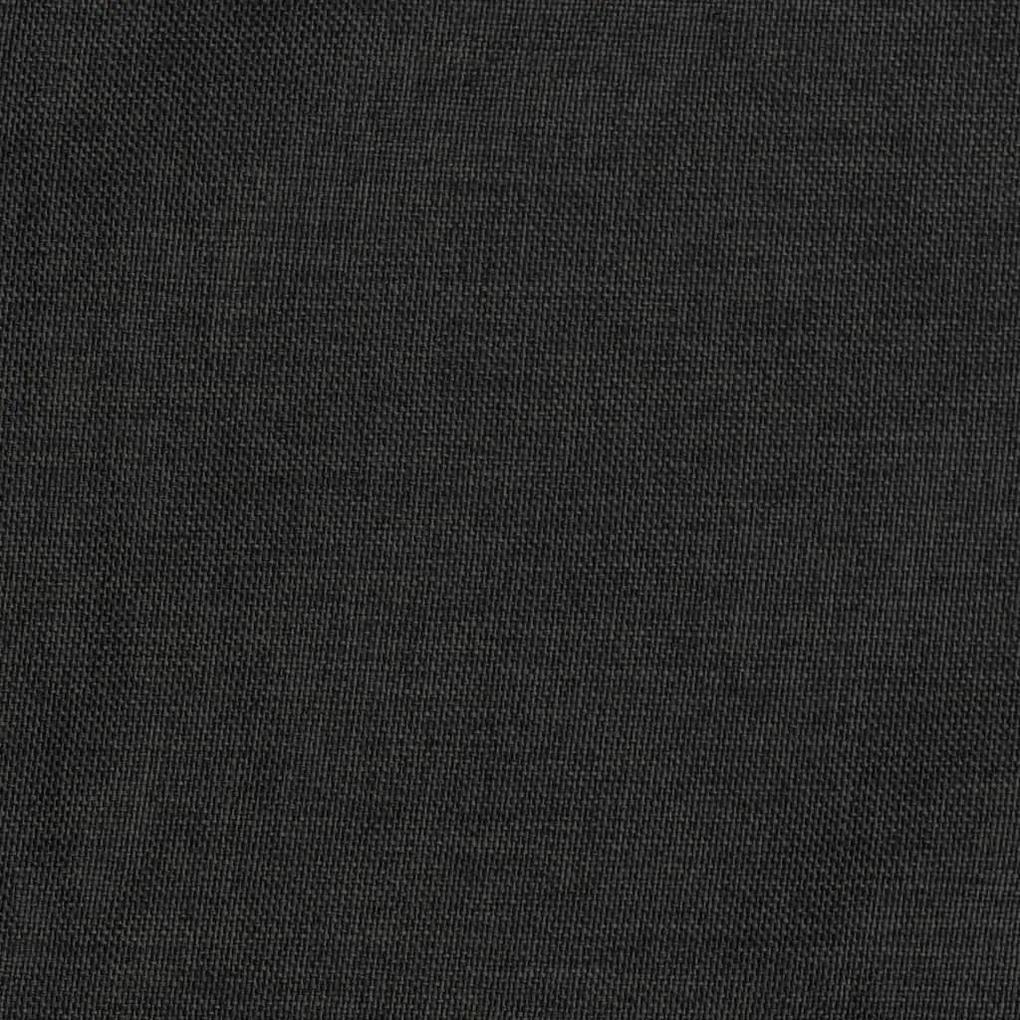 Κουρτίνες Συσκ. με Γάντζους/'Οψη Λινού 2 τεμ Ανθρακί 140x225 εκ - Ανθρακί