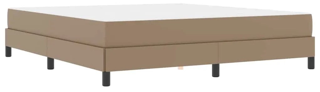 vidaXL Κρεβάτι Άλλο Καπουτσίνο 180 x 200 cm Τεχνητό δέρμα