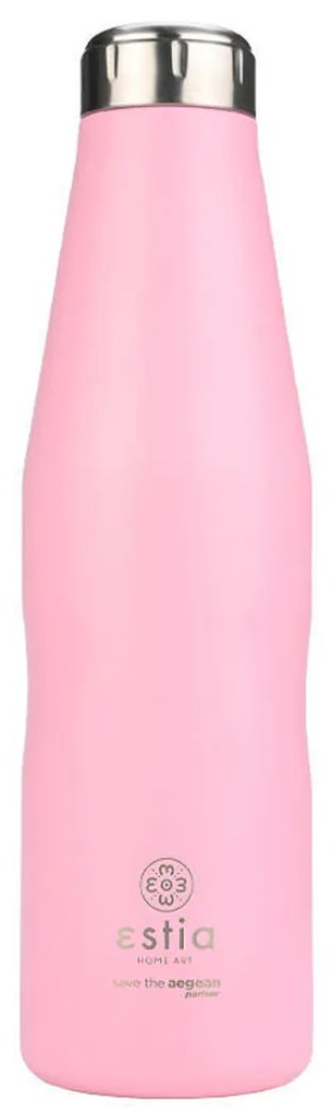 Μπουκάλι Θερμός 750ml Estia Save The Aegean Blossom Rose 01-22365