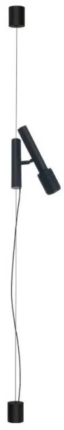 Επιδαπέδιο Φωτιστικό 1xGU10 Μαύρο 5m Reading Light Martin 4316900 Viokef-4316900-Μαύρο 4316900