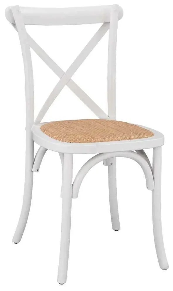 Καρέκλα Owen HM8575.14 48x53x90cm Beech-White Wood, Mat
