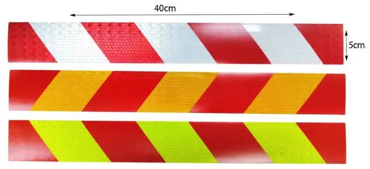 Αυτοκόλλητο Ανακλαστικό 2τεμ - Reflective Sticker