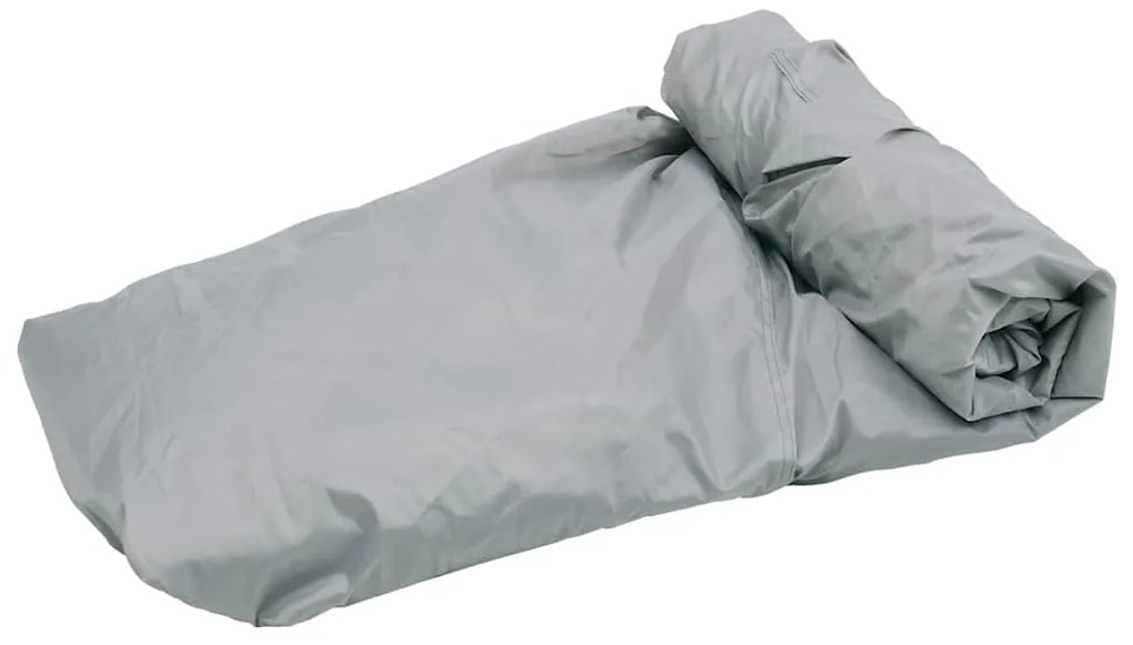 vidaXL Κάλυμμα Σκάφους Γκρι 660x235x40 εκ.