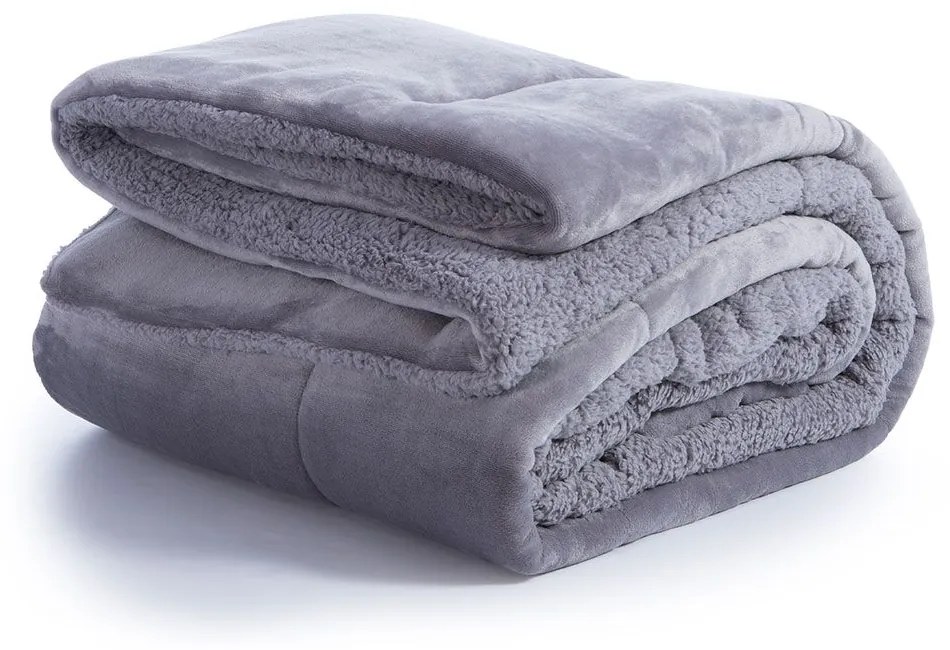 Κουβερτοπάπλωμα Singular 24 Grey Nef-Nef Homeware Queen Size 220x240cm Πολυέστερ
