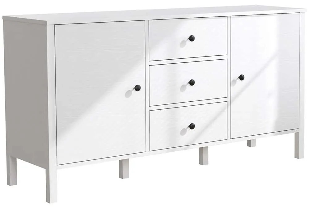 Μπουφές Frn 787CDL1720 150x44x82cm White Μοριοσανίδα, Μελαμίνη