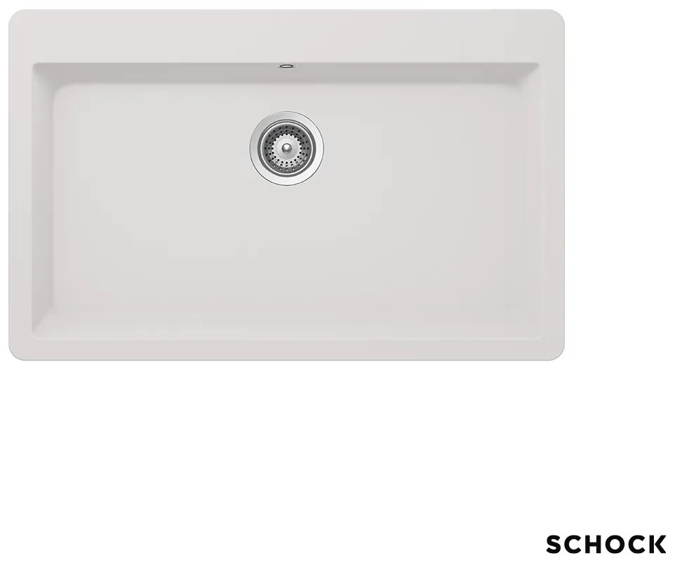 Schock Cristadur Mono 15090 Ένθετος Νεροχύτης 83,8x53cm Polaris