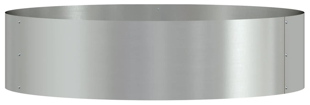 vidaXL Ζαρντινιέρες κήπου 5 pcs Ασημί 80 x 80 x 20 cm