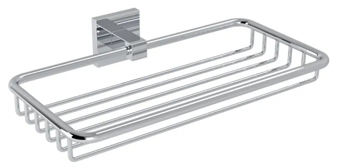 Σπογγοθήκη Μονής Στήριξης Επιτοίχια W210xD130xΗ55mm Verdi Cube Chrome 3070722