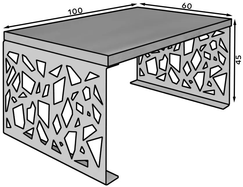 Τραπεζάκι σαλονιού Samara - Mauro-Leuko