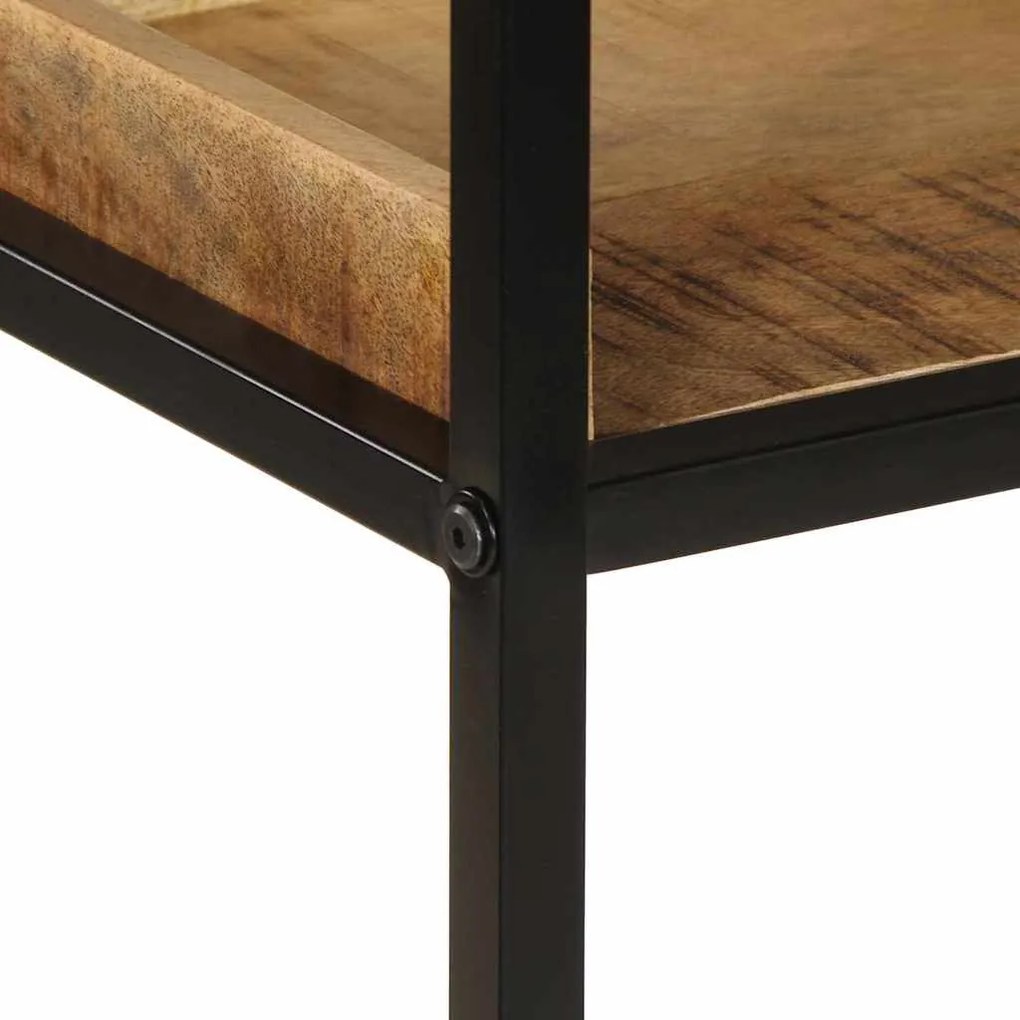 vidaXL Βιβλιοθήκη Καφέ 70 x 35 x 110 εκ. Μασίφ ξύλο μάνγκο