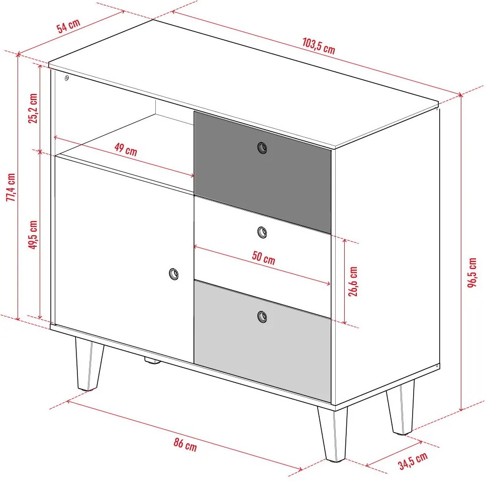 Συρταριέρα Concept II-Mauro