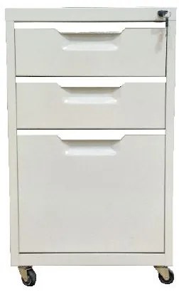 WOODWELL Ε6007ΣΥΡΤΑΡΙΕΡΑ Μέταλλo Βαφή Άσπρο 40x50x67cm Ε6007