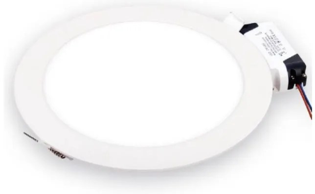 Φωτιστικό PL Χωνευτό 24W SLIM SMD 6000K 2150Lm Λευκό 2.084.045 Space Lights-2084045-Λευκό 2084045