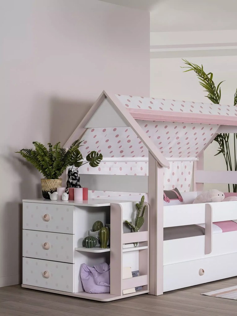 Κρεβάτι Montessori Pink 64104 100x200εκ.  Kupa