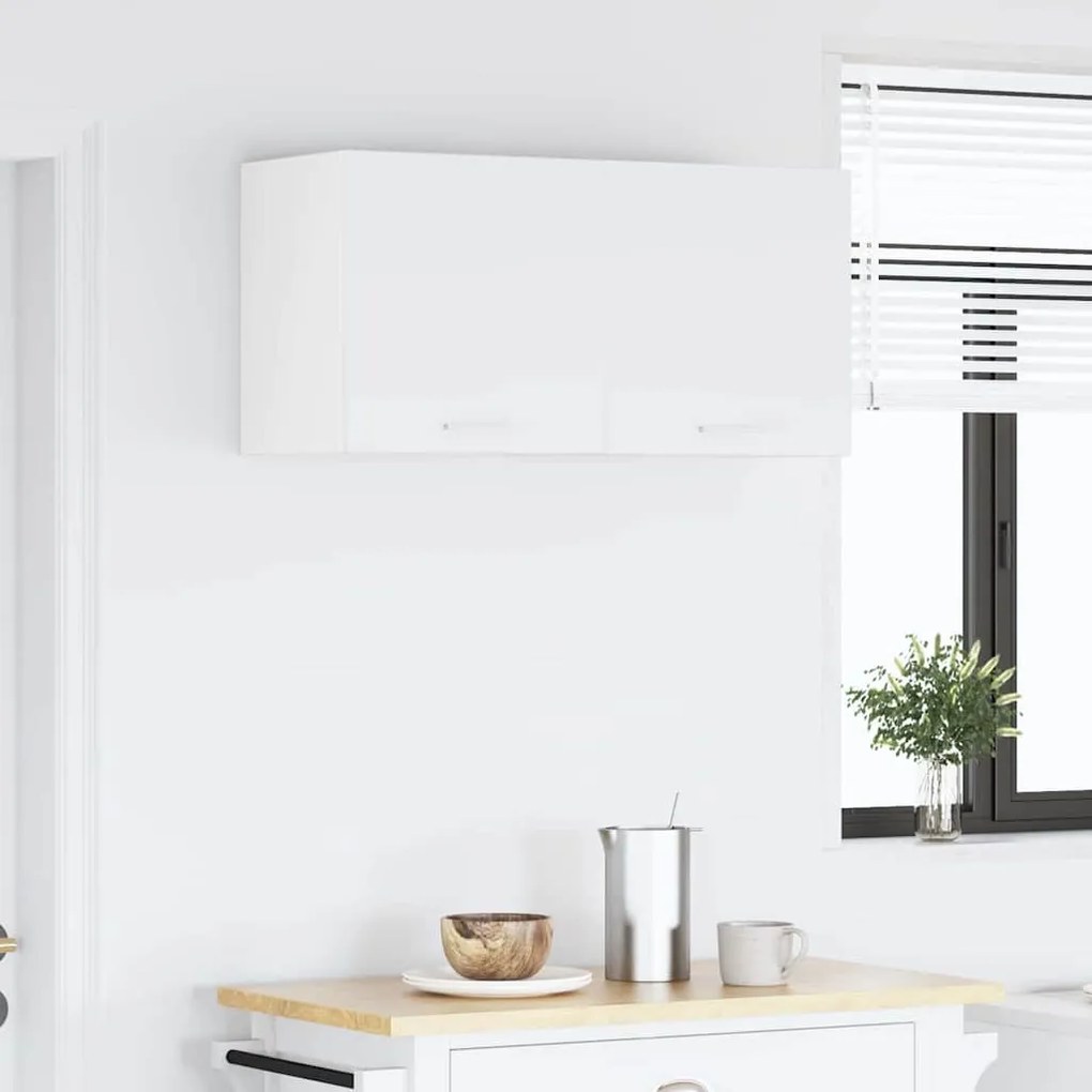 vidaXL Κρεμαστό ντουλάπι Λευκό 40 x 31 x 40 εκ. Επεξεργασμένο ξύλο