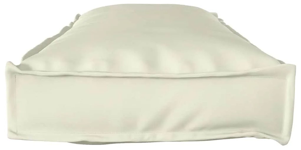 vidaXL Σετ Μαξιλαριών Πάγου 2 pcs Κρεμ 120 x 40 x 8 εκ Ύφασμα Oxford