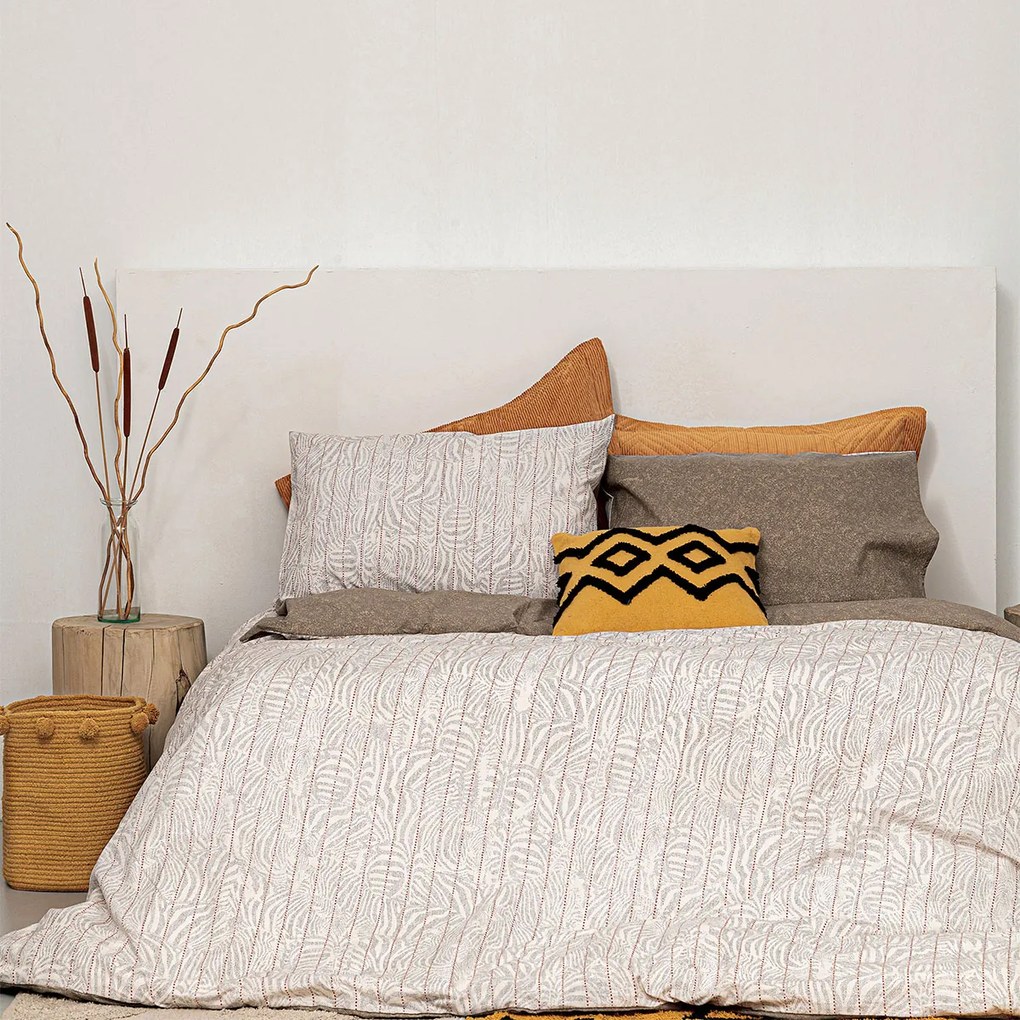 Παπλωματοθήκη Μονή (Σετ 170x250) 2 Όψεων Palamaiki Fashion FL6167