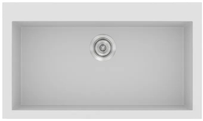 Sanitec Classic 333 White Ένθετος Νεροχύτης 80cm