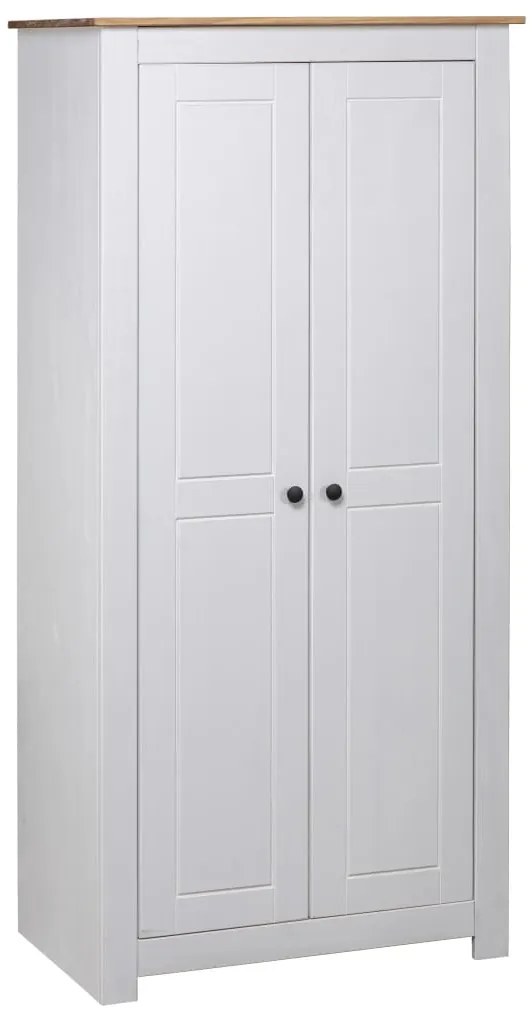 vidaXL Ντουλάπα 80 x 50 x 171,5 εκ. από Μασίφ Ξύλο Πεύκου Σειρά Panama