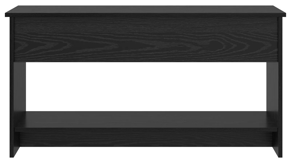vidaXL Τραπεζάκι σαλονιού Μαύρη δρυς 102 x 50 x 52.5 cm