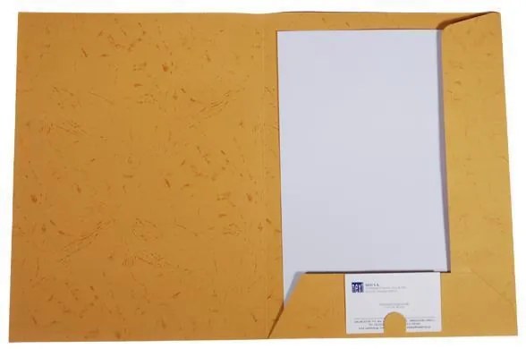 Νext φάκελος παρουσίασης (folder) skin μουσταρδί Υ32x24εκ. 10 τμχ.