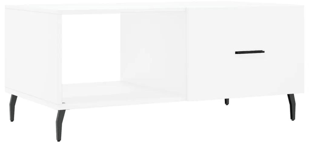 vidaXL Τραπεζάκι Σαλονιού Λευκό 90x50x40 εκ. Επεξεργασμένο Ξύλο