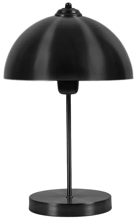 Φωτιστικό επιτραπέζιο Hersey Megapap E27 μεταλλικό χρώμα μαύρο 25x25x40εκ.