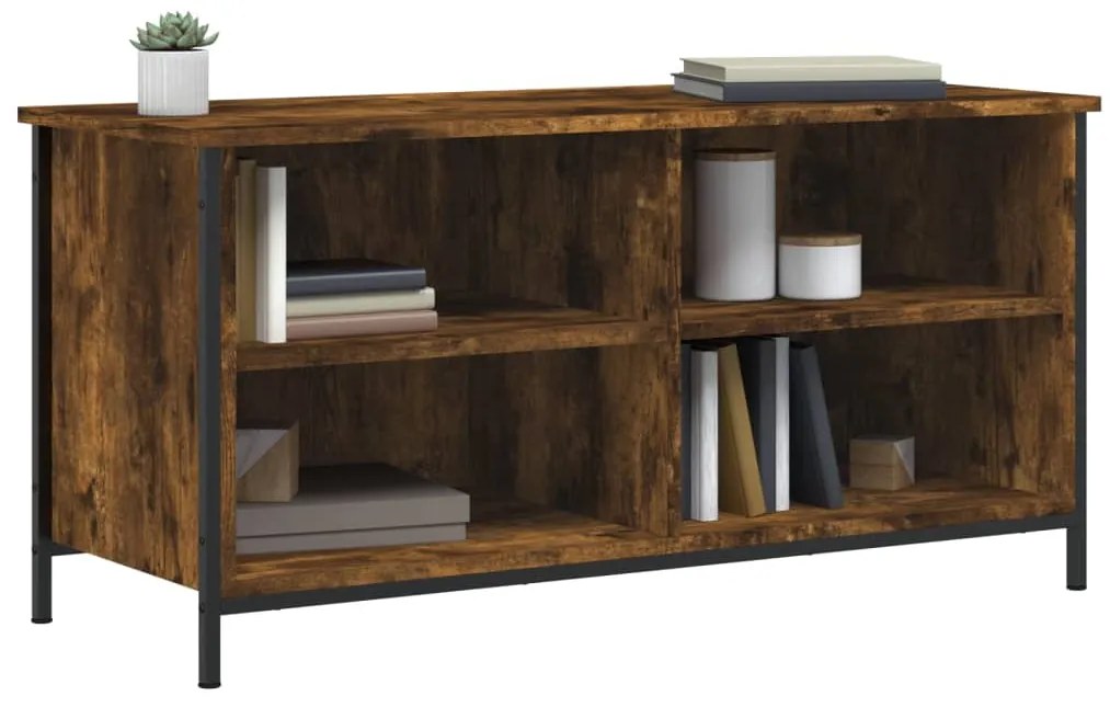 vidaXL Έπιπλο Τηλεόρασης Καπνιστή Δρυς 100x40x50 εκ. Επεξ. Ξύλο