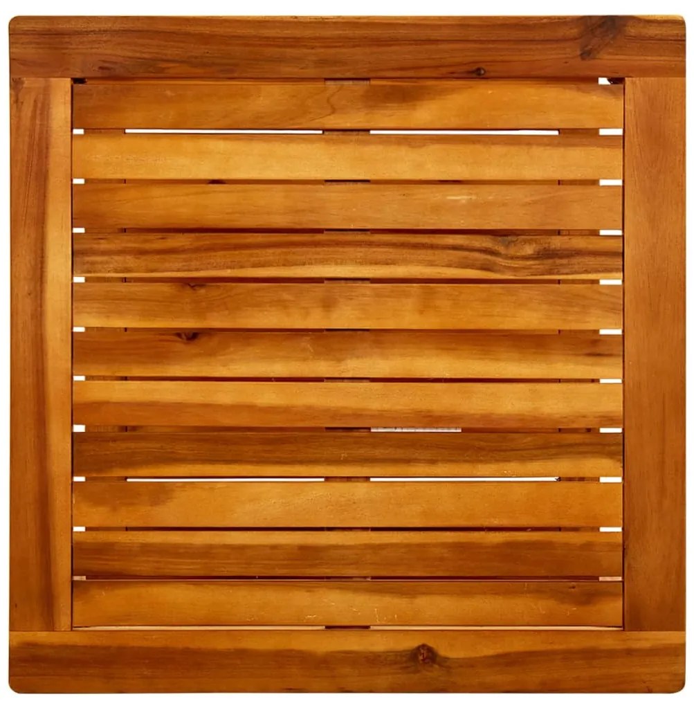 vidaXL Τραπεζάκι Σαλονιού 60 x 60 x 45 εκ. από Μασίφ Ξύλο Ακακίας