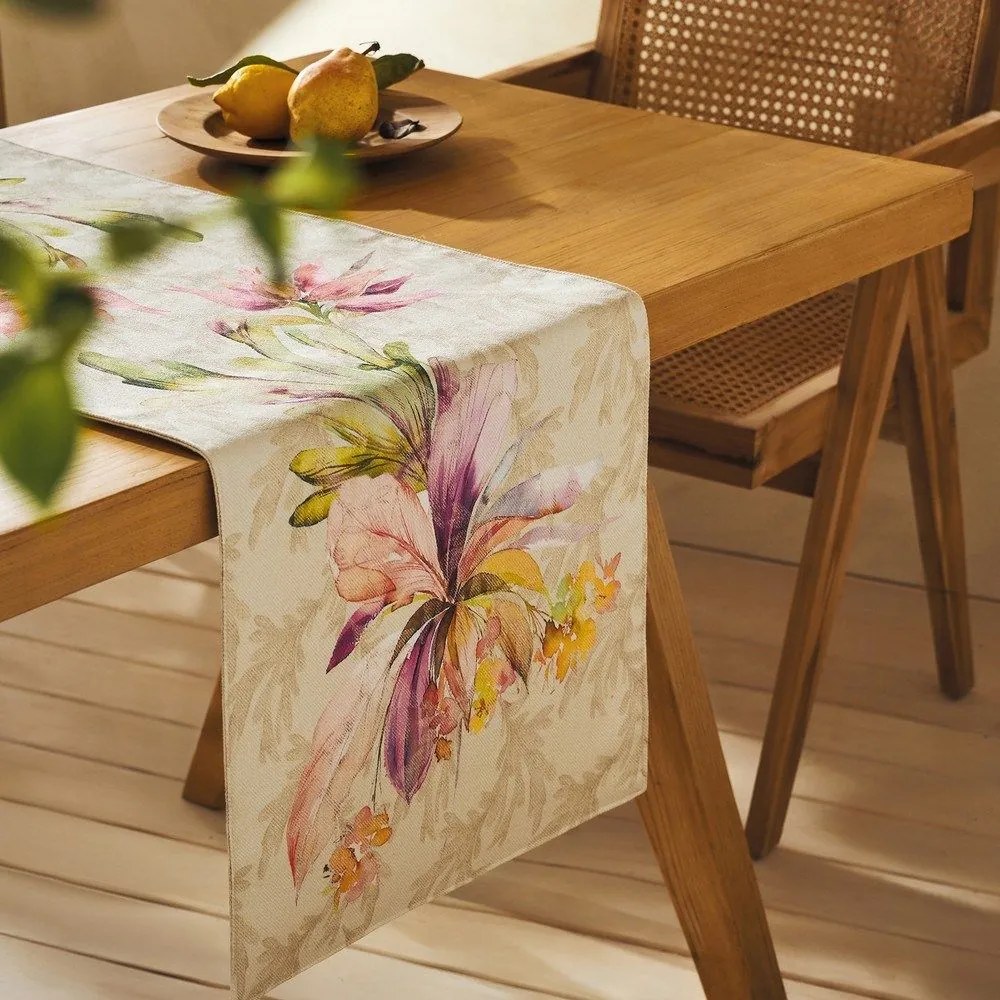 Runner Camellia 329 Multi Gofis Home 40x160 Βαμβάκι-Πολυέστερ