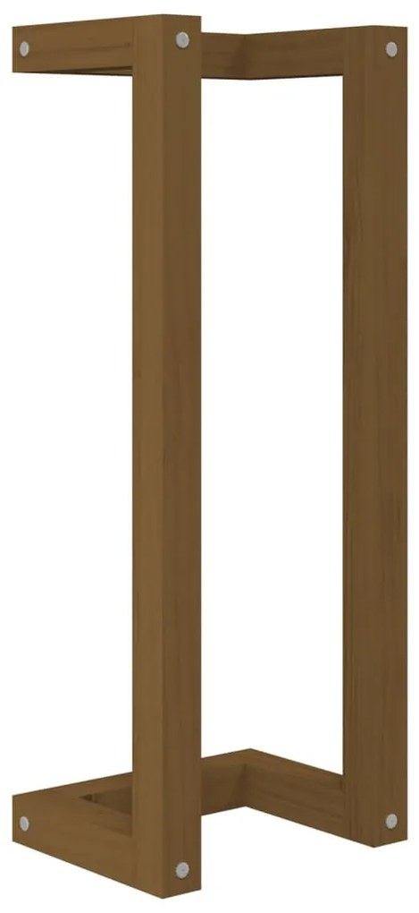 vidaXL Πετσετοκρεμάστρα Καφέ μελί 23x18x60 εκ. από Μασίφ Ξύλο Πεύκου