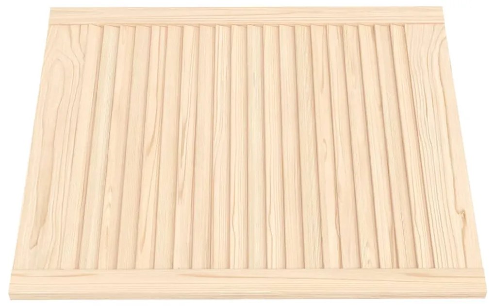 vidaXL Πορτάκι με Περσίδες 69x59,4 εκ. από Μασίφ Ξύλο Πεύκου