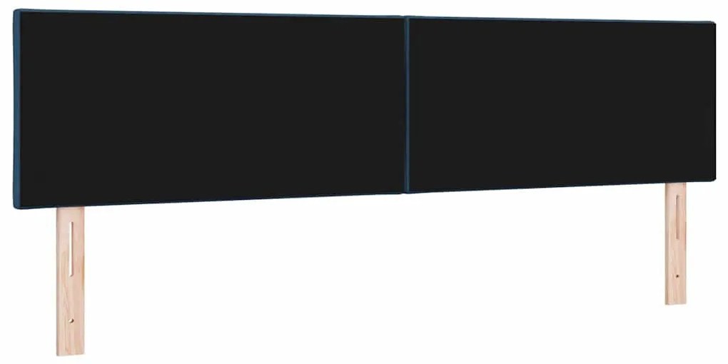 vidaXL Υφασμάτινο Κεφαλάρι Geometric με κεφαλάρι Μπλε 180 cm ύφασμα