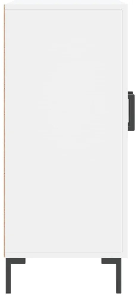 vidaXL Μπουφές Λευκός 90 x 34 x 80 εκ. από Επεξεργασμένο Ξύλο