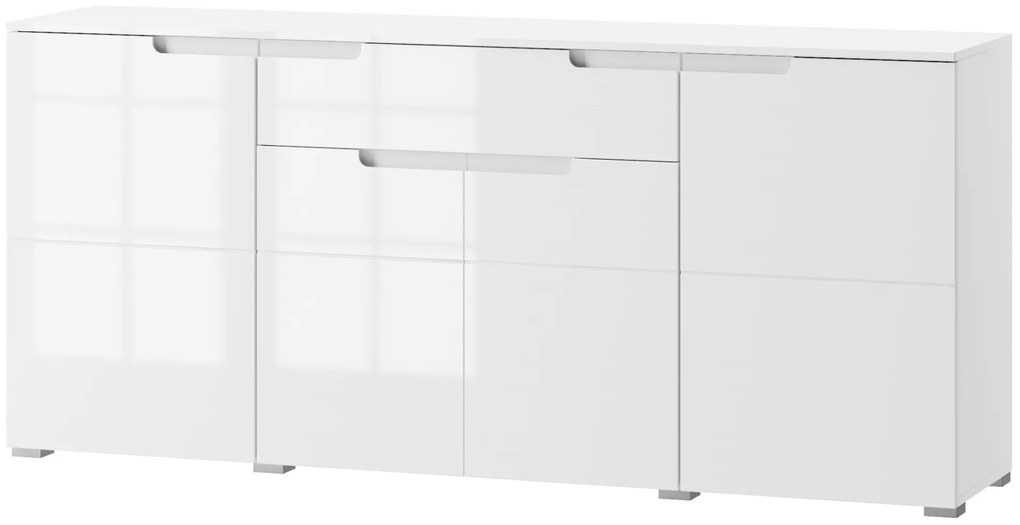 Μπουφές Aurora 4D1S-Leuko - 180.00Χ40.00Χ80.00cm