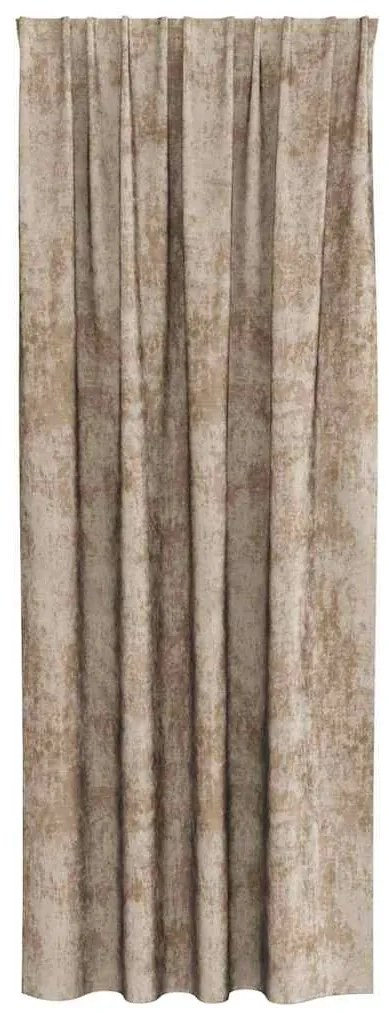 vidaXL Κουρτίνα με κουρτίνες 2 pcs Μπρονζέ 225 x 140 εκ. Βελούδο