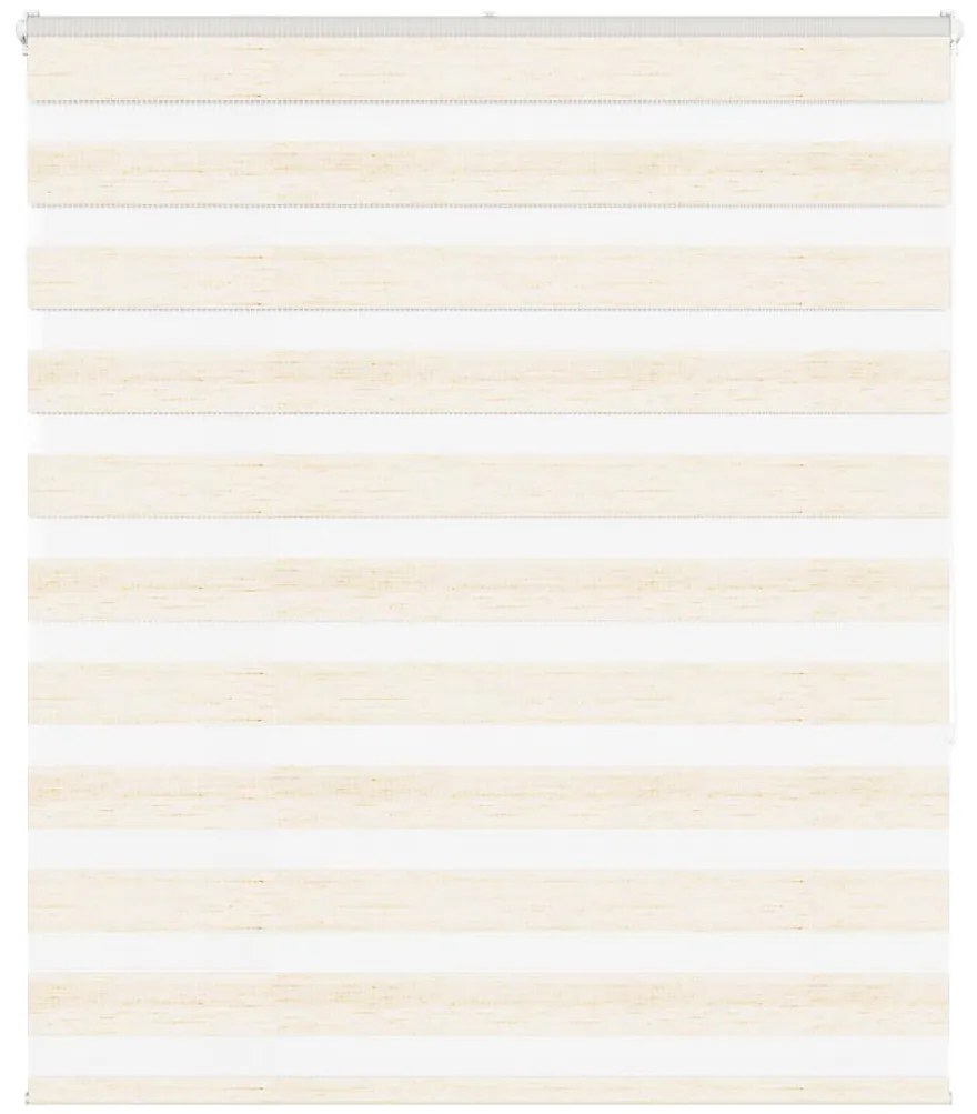 vidaXL Ζέβρα τυφλή μπεζ μάρμαρο Πλάτος υφάσματος 115,9 εκ. Πολυεστέρας