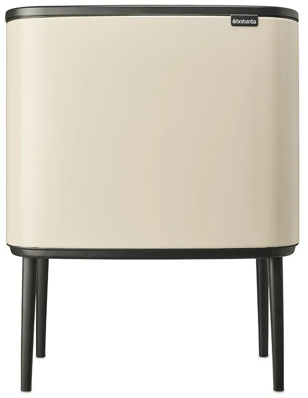 Brabantia 1005547 Κάδος Απορριμμάτων Bo Touch 11+23L, Soft Beige
