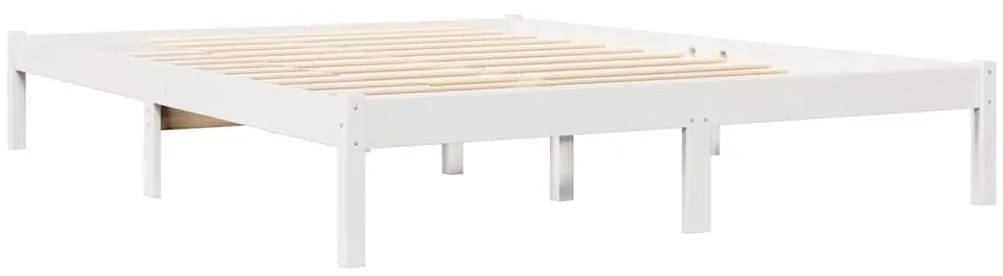 vidaXL Κρεβάτι Βιβλιοθήκη Χωρίς Στρώμα 120x190 εκ Μασίφ Ξύλο Πεύκου