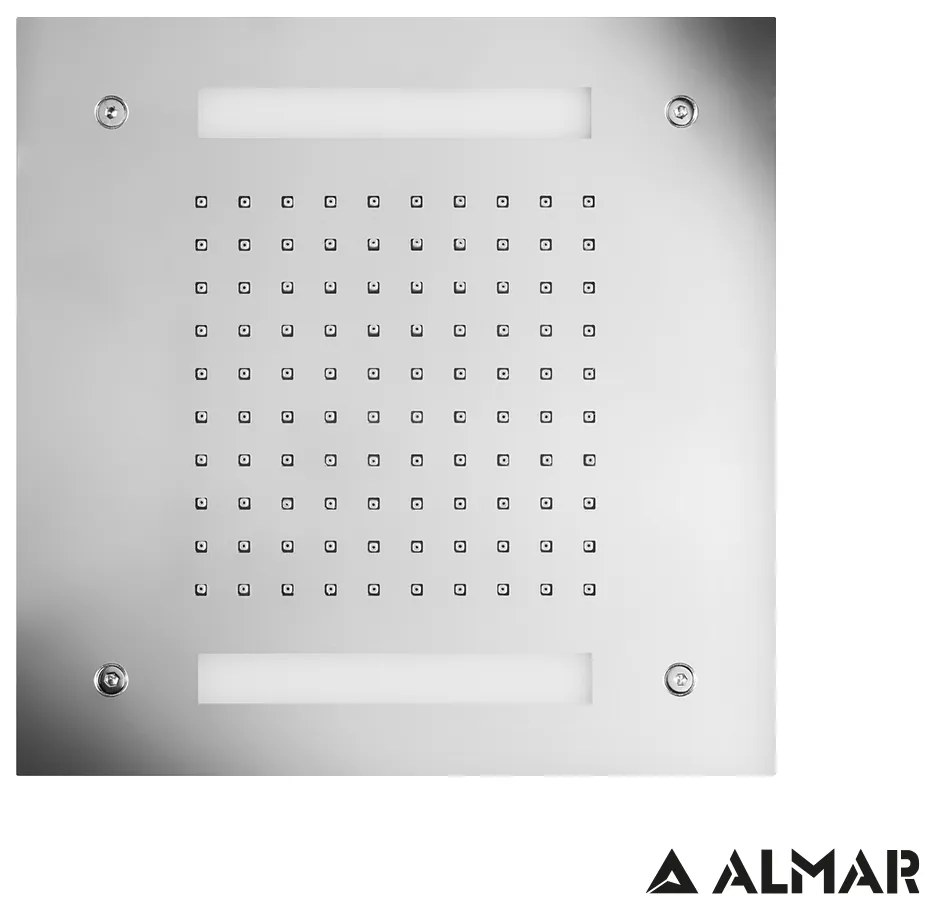 Almar Chrome Κεφαλή Χρωματοθεραπείας εντοιχισμού οροφής 1 ροής E044172-100