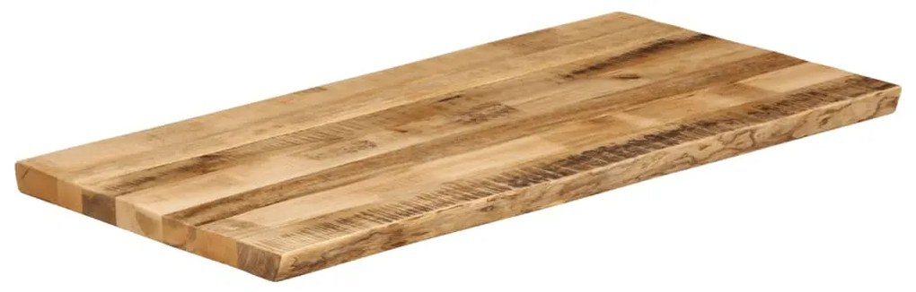 vidaXL Επιφάνεια Τραπεζιού 110x60x3,8 εκ. Live Edge Μασίφ Ξύλο Μάνγκο