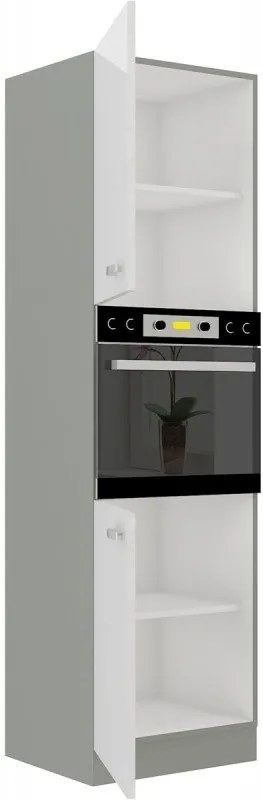 Επιδαπέδιο ντουλάπι ψηλό Ingrid 60 DP-Leuko