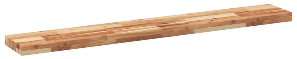 Ράφι Κρεμαστό 160x20x4 εκ. Φινίρισμα Λαδιού Μασίφ Ακακία - Καφέ