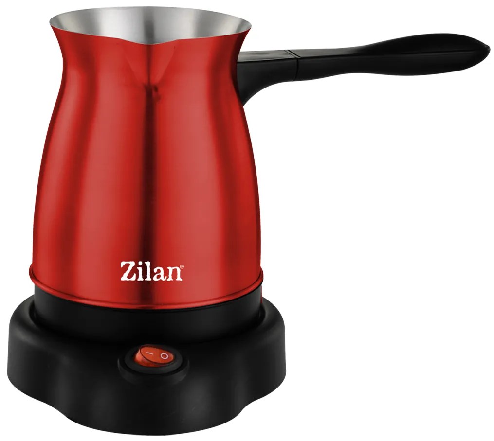 Zilan ZLN3627 Ηλεκτρικό Μπρίκι σε κόκκινο χρώμα με χωρητικότητα 300ml 800W