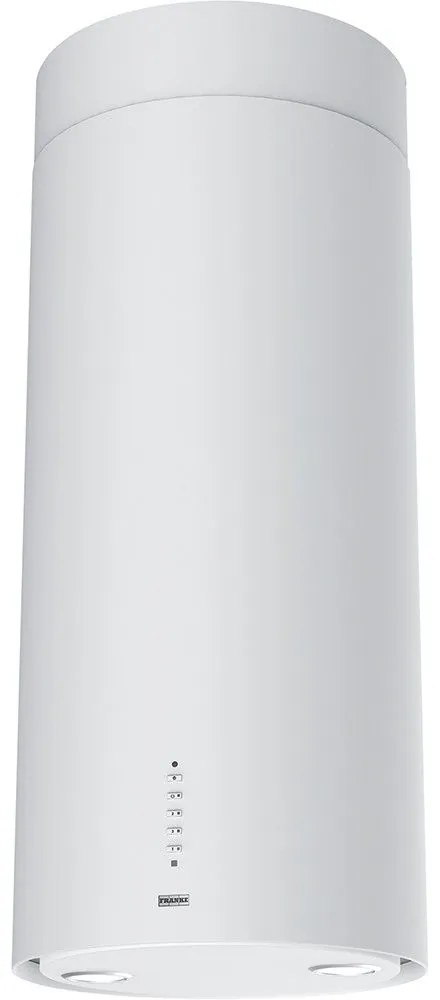 Franke Tube FTU PLUS 3707 I WH White Matt Απορροφητήρας Κεντρική Καμινάδα Οροφής 37 cm