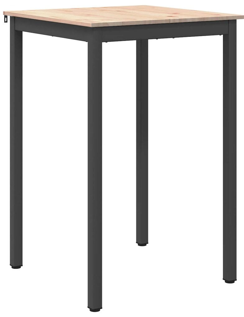 vidaXL Τραπέζι μπαρ Φυσικό 110 x 55 x 105 εκ. Στερεά ξυλεία πεύκου