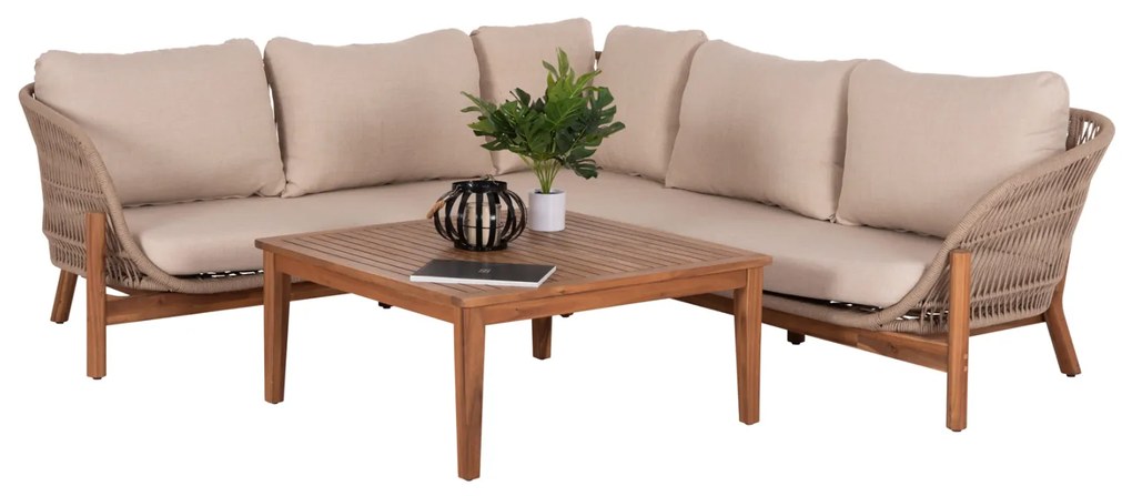 ΣΕΤ ΣΑΛΟΝΙ ΓΩΝΙΑ ΕΞ. ΧΩΡΟΥ 3ΤΜΧ SANJI HM6223 ΞΥΛΟ ΑΚΑΚΙΑΣ-ΑΛΟΥΜΙΝΙΟ-ΣΧΟΙΝΙ