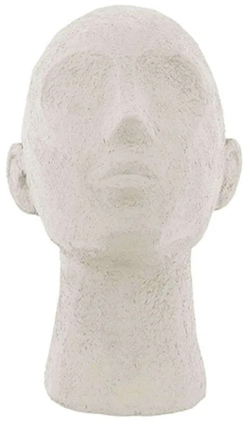 Διακοσμητικό Άγαλμα Face Art Up PT3559WH 15,5x17,5x28,4cm Ivory Present Time Πολυρεσίνη