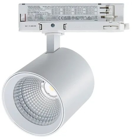 Σποτ Φωτιστικό Ράγας LED 25W 3000K IP20 Zambelis-S198-Λευκό S198